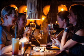 Stimmungsvolles Abendessen