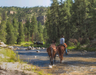 Reiten in New Mexico