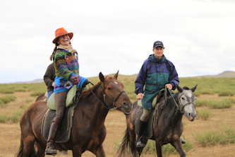 Reittouren in der Mongolei