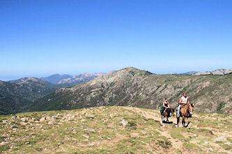 Reittour auf Korsika
