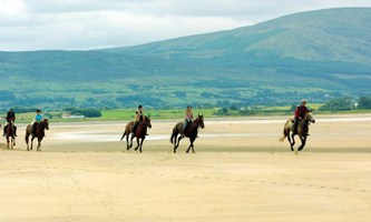 Strandritt Irland