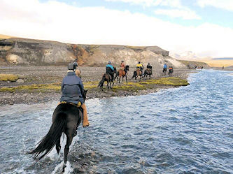 Reiten auf Island