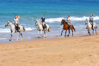Strandritt Spanien
