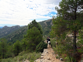 Reittour in Nordspanien